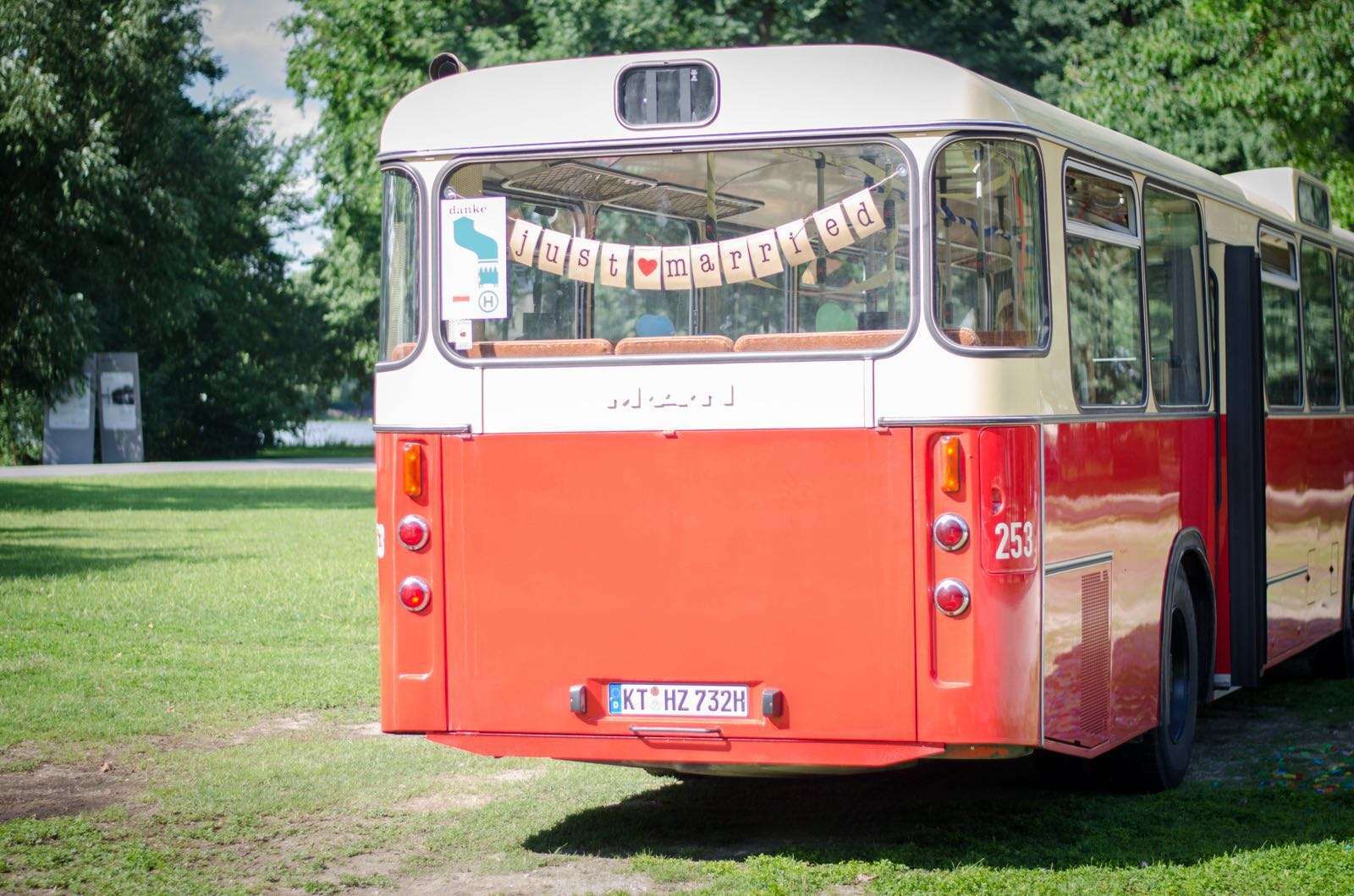 Oldtimerbus mieten - Hochzeit - BusClassic